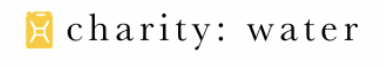 charity: water logo